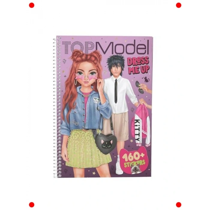 Model Giydirme Kitabı - 20 Sfa ve 7 Çıkartma Seti