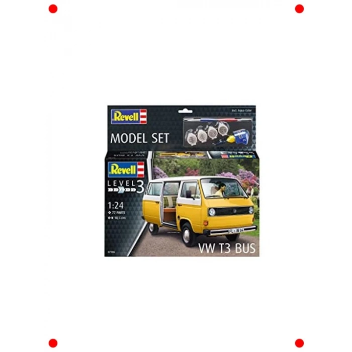 Model Kiti VW T3 Otobüs Maketi Yapım Seti