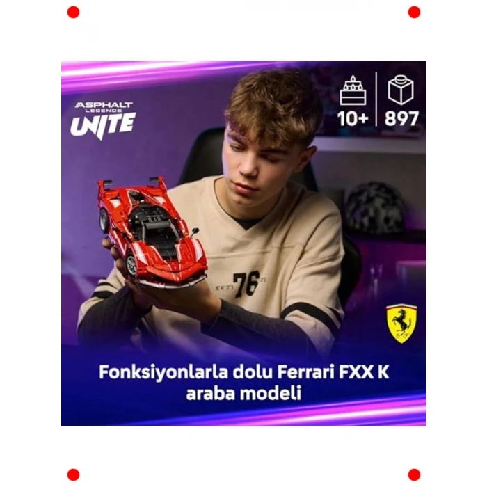 Model Yarış Arabası Yapım Seti: FXX K