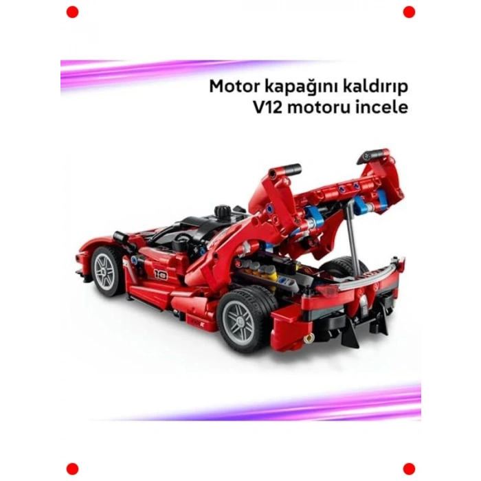 Model Yarış Arabası Yapım Seti: FXX K