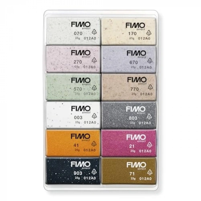 Modelleme Kili Seti, Fımo Effect Boho Renkler