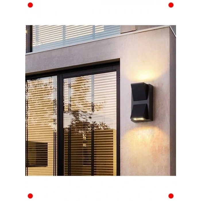 Modern Çift Yönlü  Duvar Aplik - 7W Gün Işığı