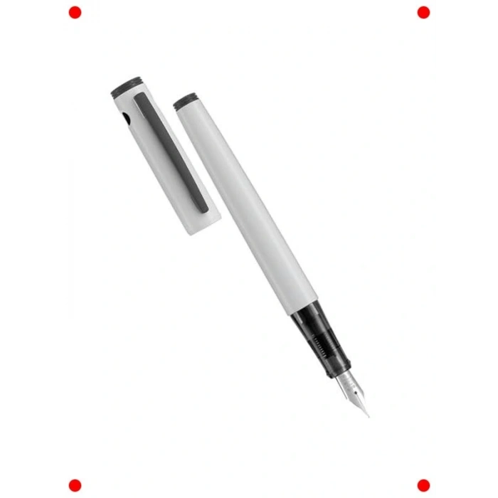 Modern Dolmakalem - Beyaz, Orta Uç