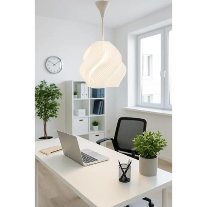 Modern Spiral Tasarım Avize, Şık ve Dayanıklı Aydınlatma