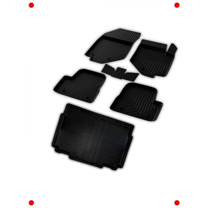 Mokka Uyumlu 4D Paspas & Alt 3D Bagaj Havuzu (2021+)