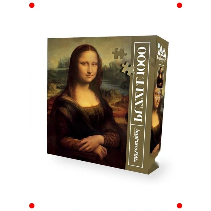 Mona Lisa 1000 Parça Sanat Yapbozu