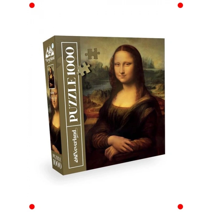 Mona Lisa 1000 Parça Sanat Yapbozu