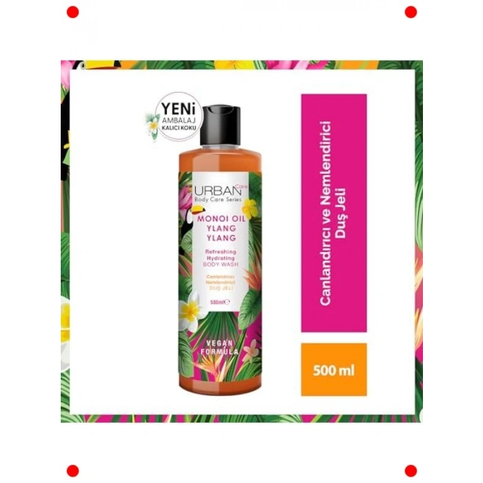 Monoi Özlü Canlandırıcı Vücut Duş Jeli 500 ml