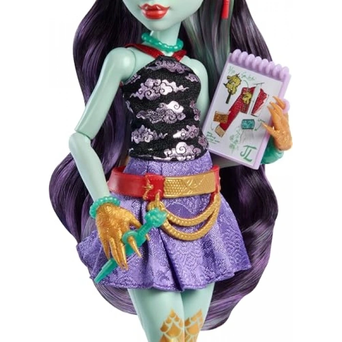 Monster High Jinafire Long Bebek ve Aksesuar Seti