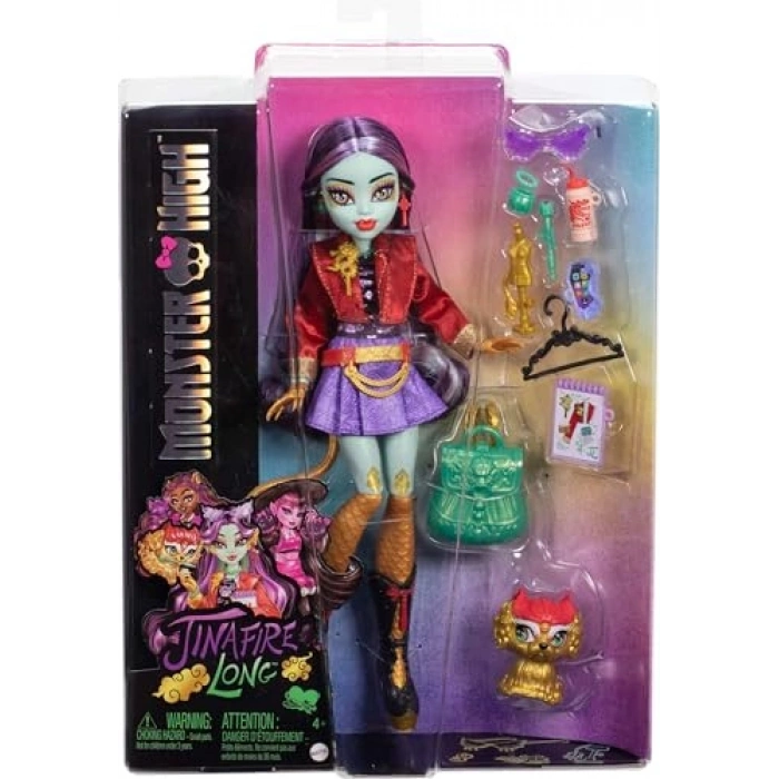 Monster High Jinafire Long Bebek ve Aksesuar Seti