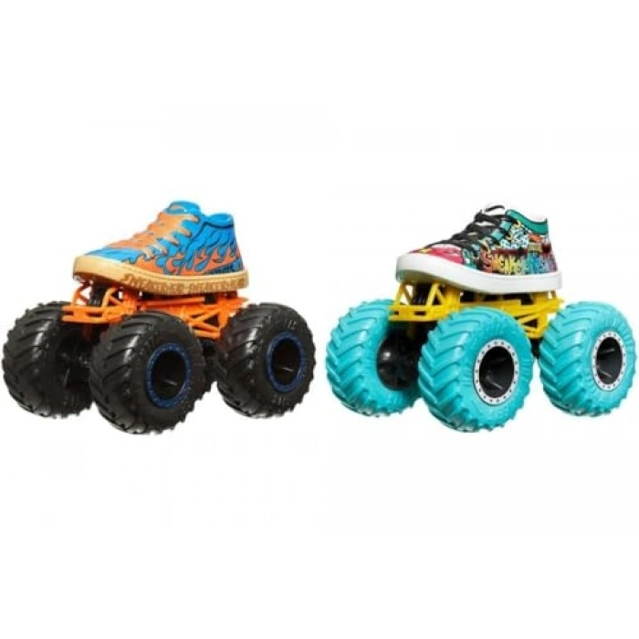 Monster Trucks 1:64 İkili Araç Seti Demolition Doubles