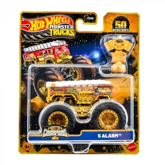 Monster Trucks Big Foot Oyuncak Araba, 5 Alarm Sistemi