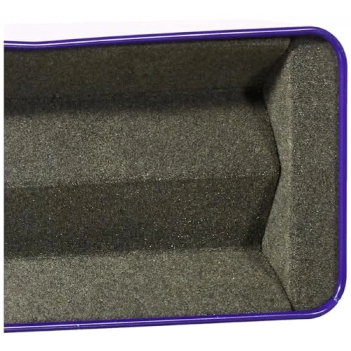 Mor Metal Kutu - 2-3 m için Tasarlanmış, Şık ve Kullanışlı