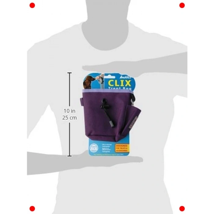 Mor Renk Köpek Ödül ve Eğitim Çantası