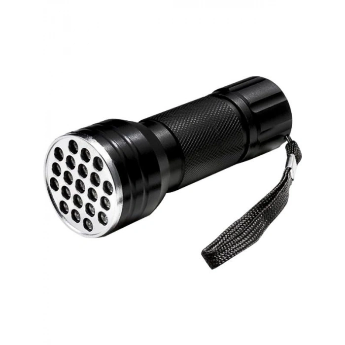 Mor Ultraviyole Fener, 21 LED ile Para Kontrolü İçin