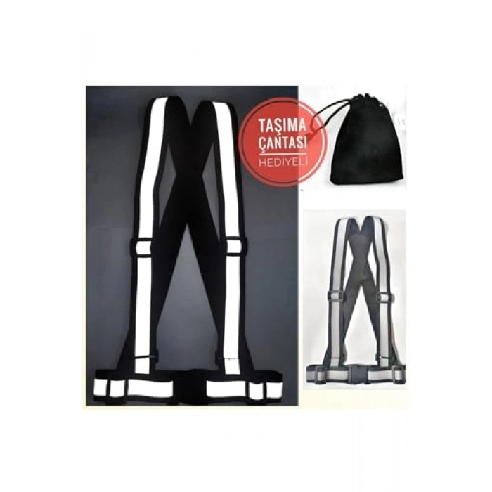 Motorsiklet ve Bisiklet İçin Reflektörlü Yelek