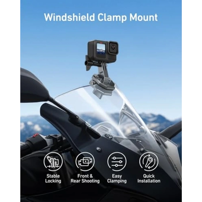 Motosiklet Kamera Montajı, Birçok Model ile Uyumlu