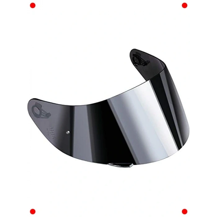 Motosiklet Kaskı zör - Iridium Gümüş (L-XXL)