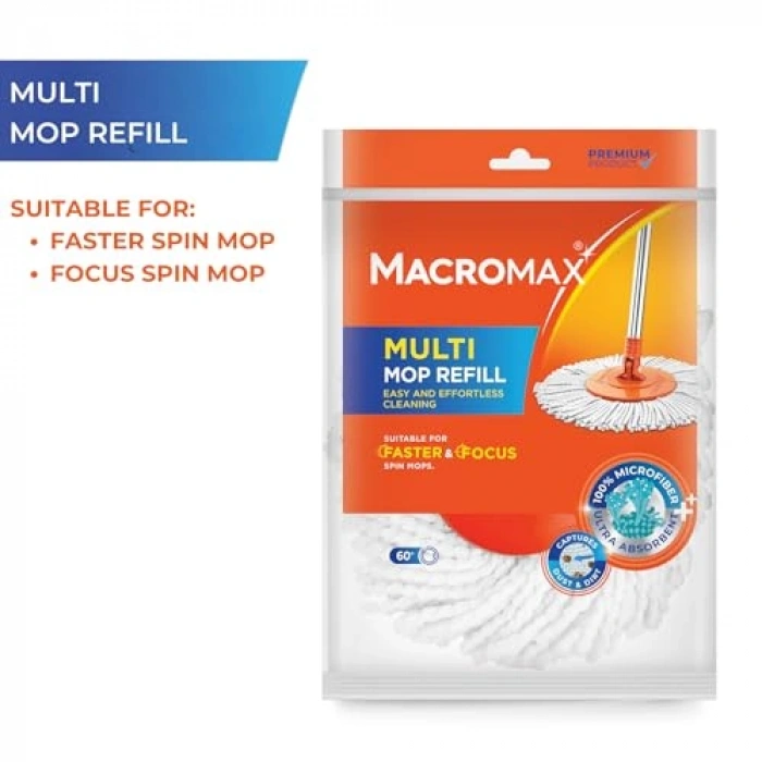 Multi Yedek Mop Başlık, Otomatik Tezlik Setleriyle Uyumlu