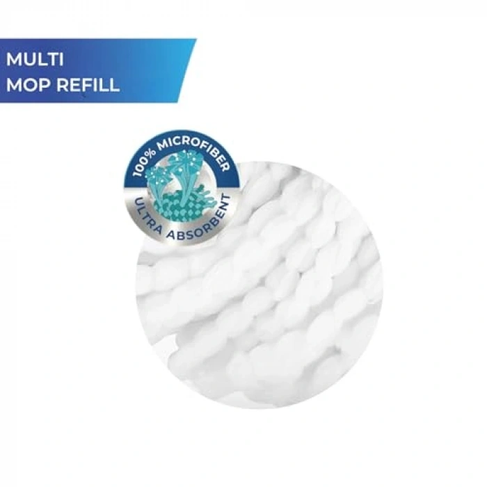 Multi Yedek Mop Başlık, Otomatik Tezlik Setleriyle Uyumlu