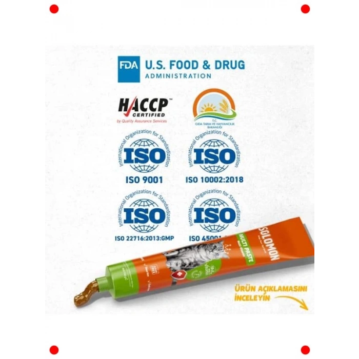 Multivitamin Malt Macunu Kedi Pastası - 100 gr