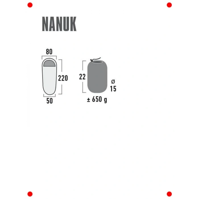 Mumya Formlu Siyah Uyku Tulumu Astarı
