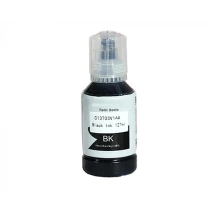 Mürekkep, 127ml, Siyah Renk, Epson Uyumlu