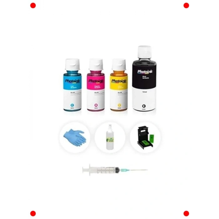 Mürekkep Tankı Dolum Seti (4 Renk)