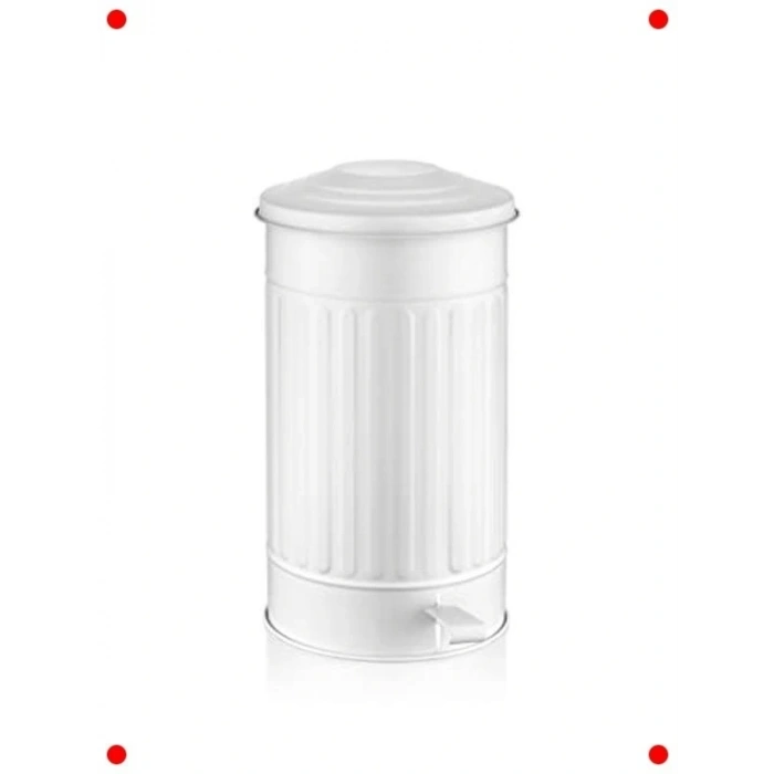 Mutfak Çöp Kovası - 24 Litre - Beyaz