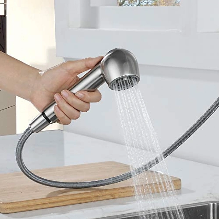 Mutfak için 2 Jet Modlu El Duşu, Yedek Duş Başlığı ile