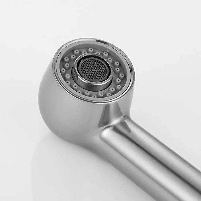 Mutfak için 2 Jet Modlu El Duşu, Yedek Duş Başlığı ile