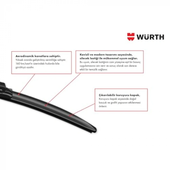 Muz Silecek Takımı, Volvo S40 2006-2013 Uyumlu Set