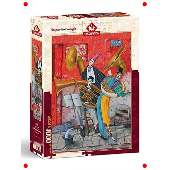 Müzik Ruhu Temalı 1000 Parça Yetişkin Puzzle