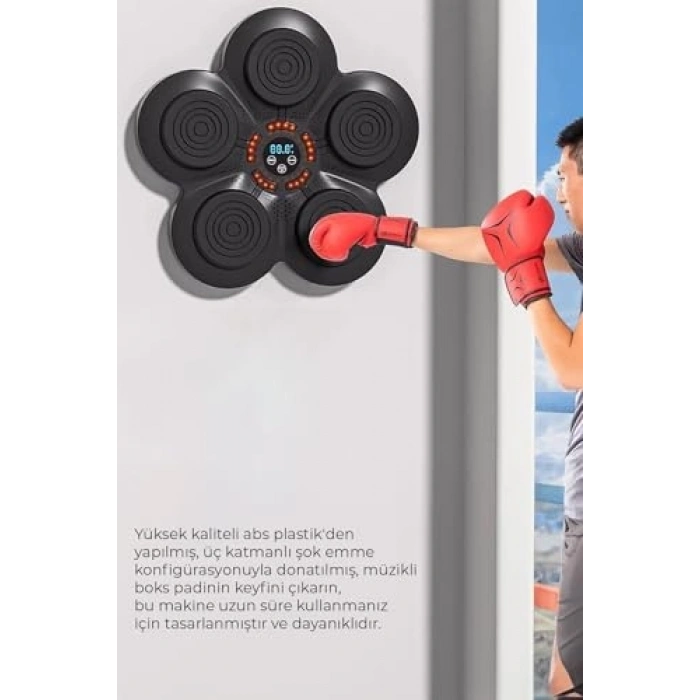 Müzikli Duvar Boks Padi, Eğlenceli Antrenman İçin