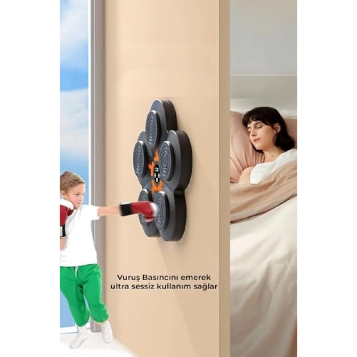 Müzikli Duvar Boks Padi, Eğlenceli Antrenman İçin