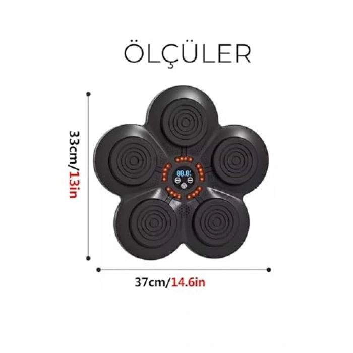 Müzikli Duvar Boks Padi, Eğlenceli Antrenman İçin