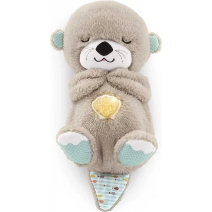 Müzikli Peluş Bebek Oyuncağı - Su Samuru Temalı, Eğlenceli ve Rahatlatıcı