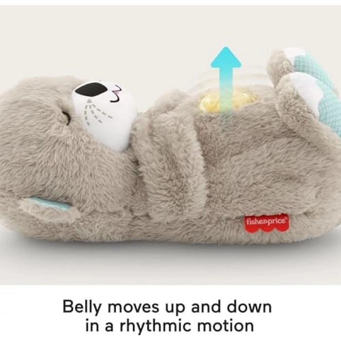 Müzikli Peluş Bebek Oyuncağı - Su Samuru Temalı, Eğlenceli ve Rahatlatıcı