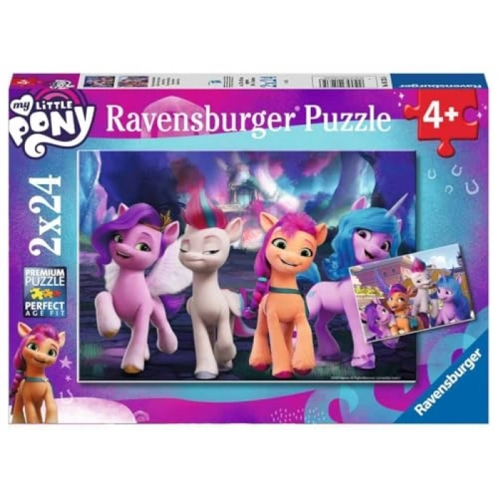 My Little Pony Temalı 2x24 Parçalı Puzzle