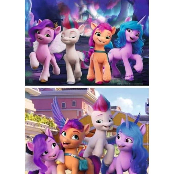 My Little Pony Temalı 2x24 Parçalı Puzzle