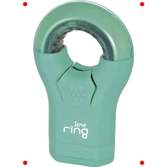 Nane Yeşili Halkalı Silgili Tekli Kalemtıraş