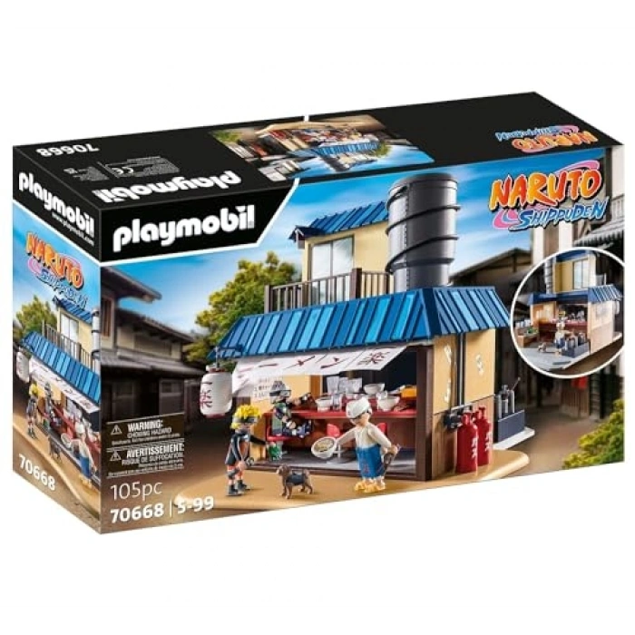 Naruto Temalı 70668 Ramen Restoran Seti, 5 Yaş Üzeri