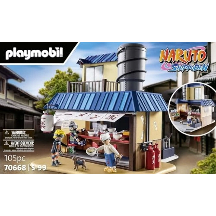 Naruto Temalı 70668 Ramen Restoran Seti, 5 Yaş Üzeri