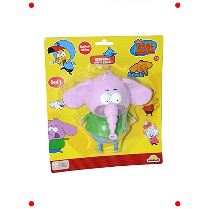 Necati Bükülebilir Tekli Oyuncak Figür (15 cm)