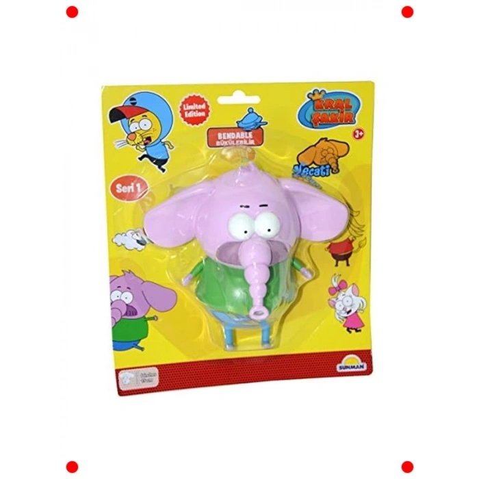 Necati Bükülebilir Tekli Oyuncak Figür (15 cm)