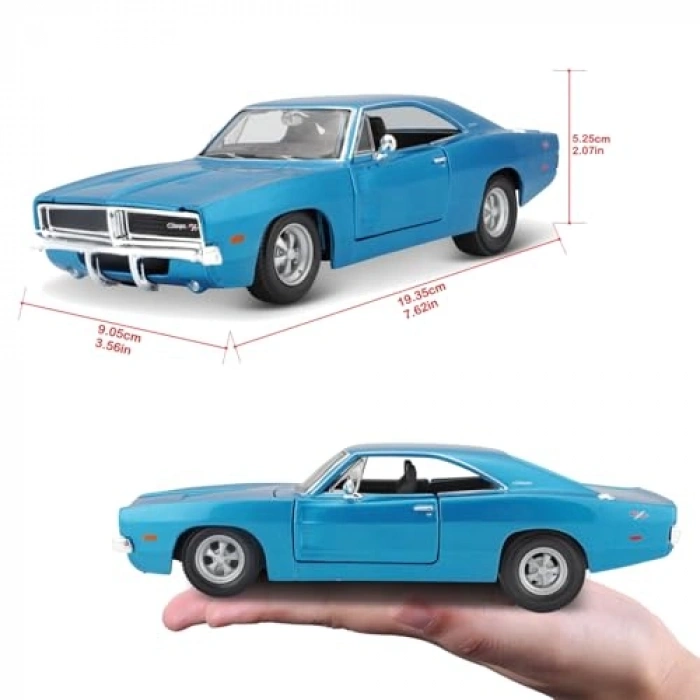 NECO 1:24 31256 1969 DODGE CHARGER