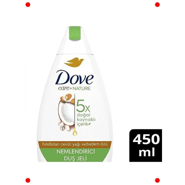 Nemlendirici Duş Jeli Hindistan Cevizi & Badem Özü 450ml