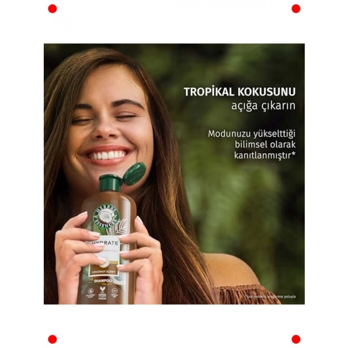 Nemlendirici Hindistan Cevizi Kokulu Şampuan 350ml