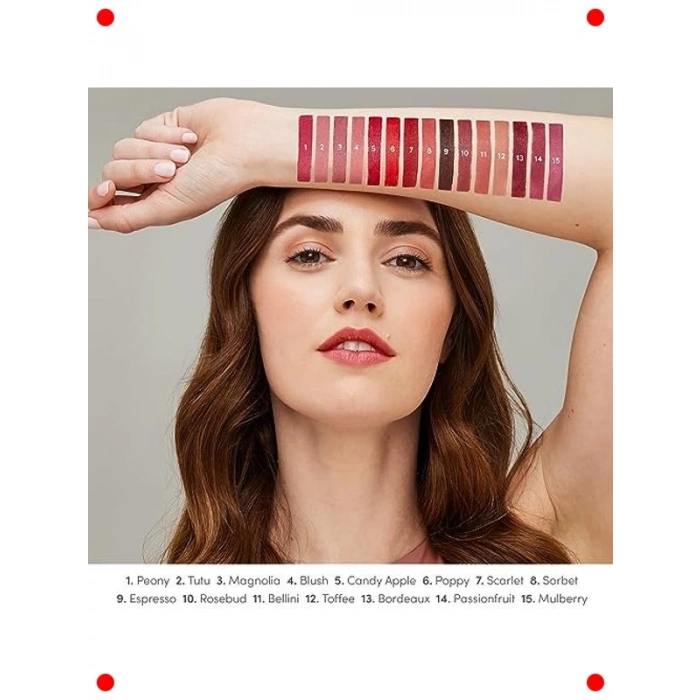 Nemlendirici Kremsi Ruj - Canlı Renkler
