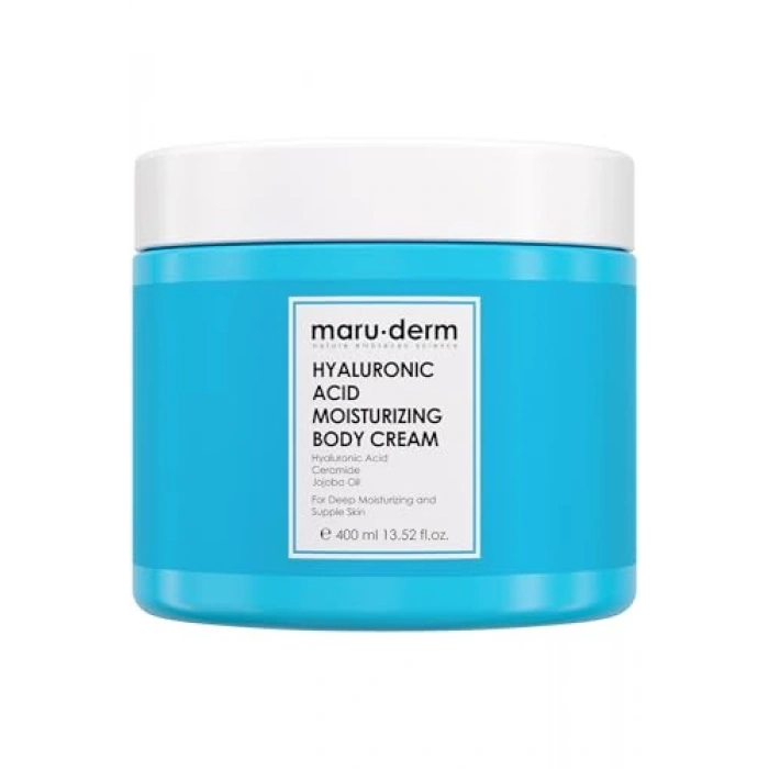 Nemlendirici Vücut Kremi 400 ml, Hyaluronik Asit İçerir